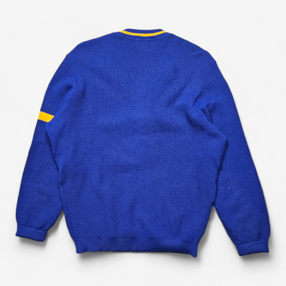 Vintage 60s 70s Letterman Sweater - Made in USA (XL)