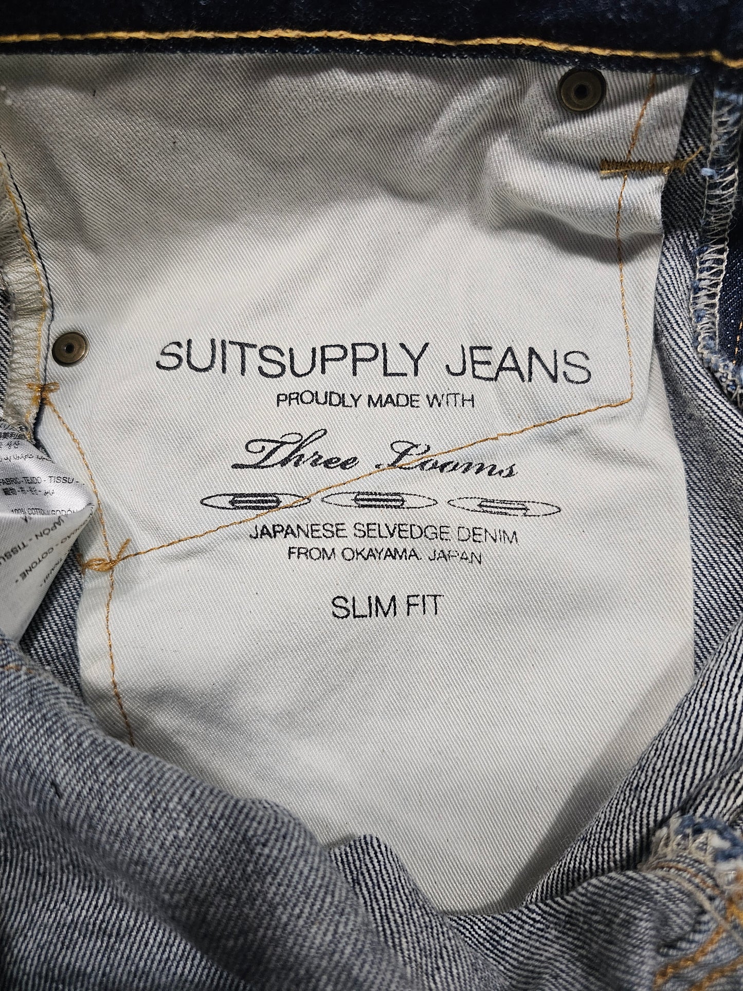 Suitsupply Selvedge Jeans - Made in USA (W28L32)