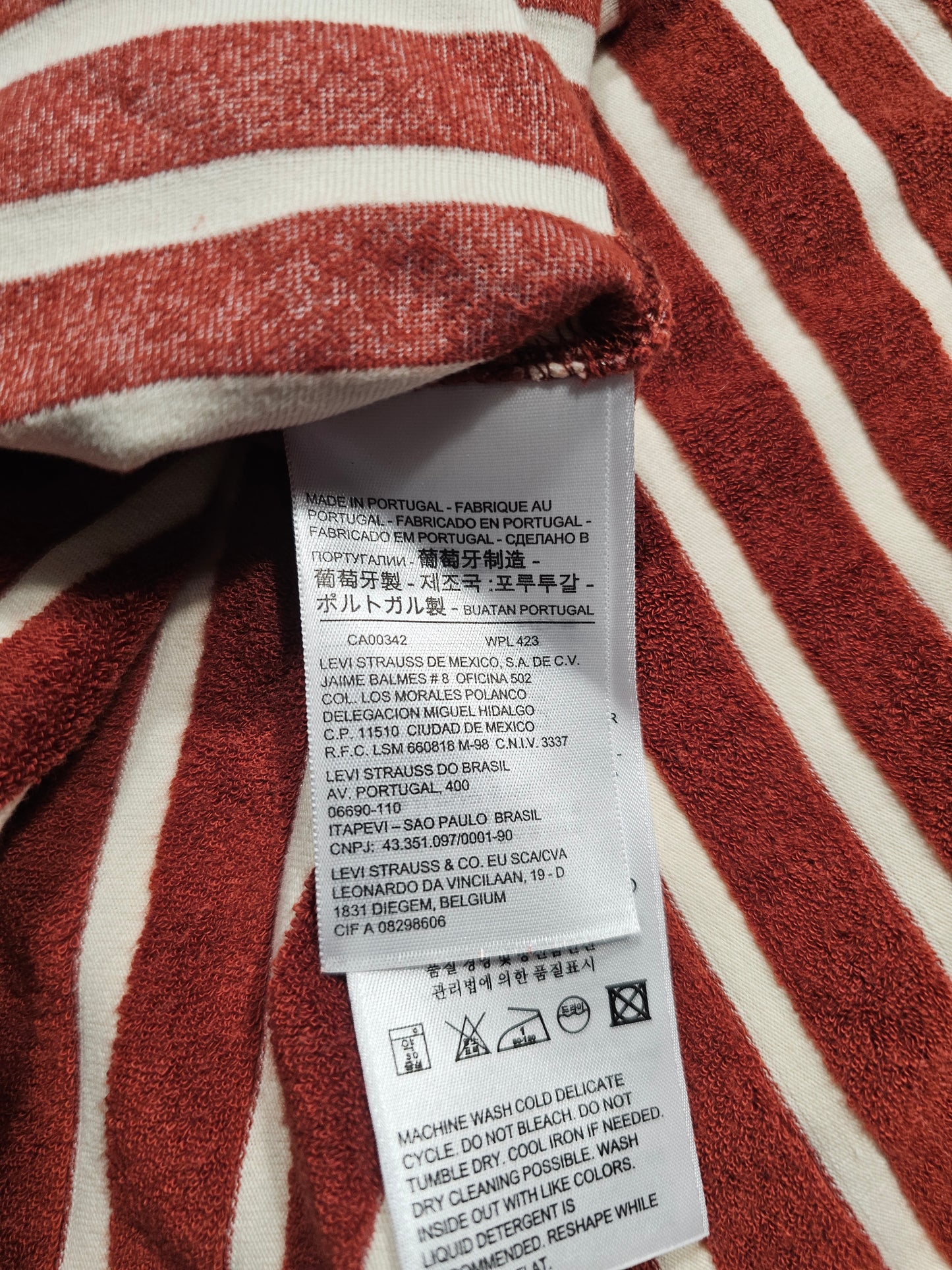 LVC Levi's Vintage Clothing Sportswear Boat Neck Towel Tee (S)