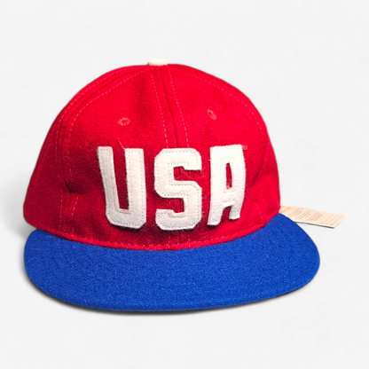 Ebbets Field Casquette Ebbets Flannels USA National Team 1956 Wool Cap - Made in USA