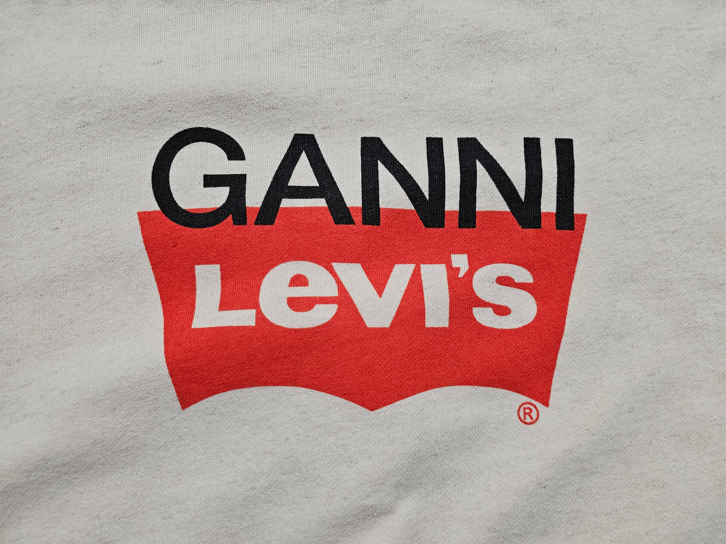 Sweat Levi's x Ganni Snap Back Sweatshirt (XS)
