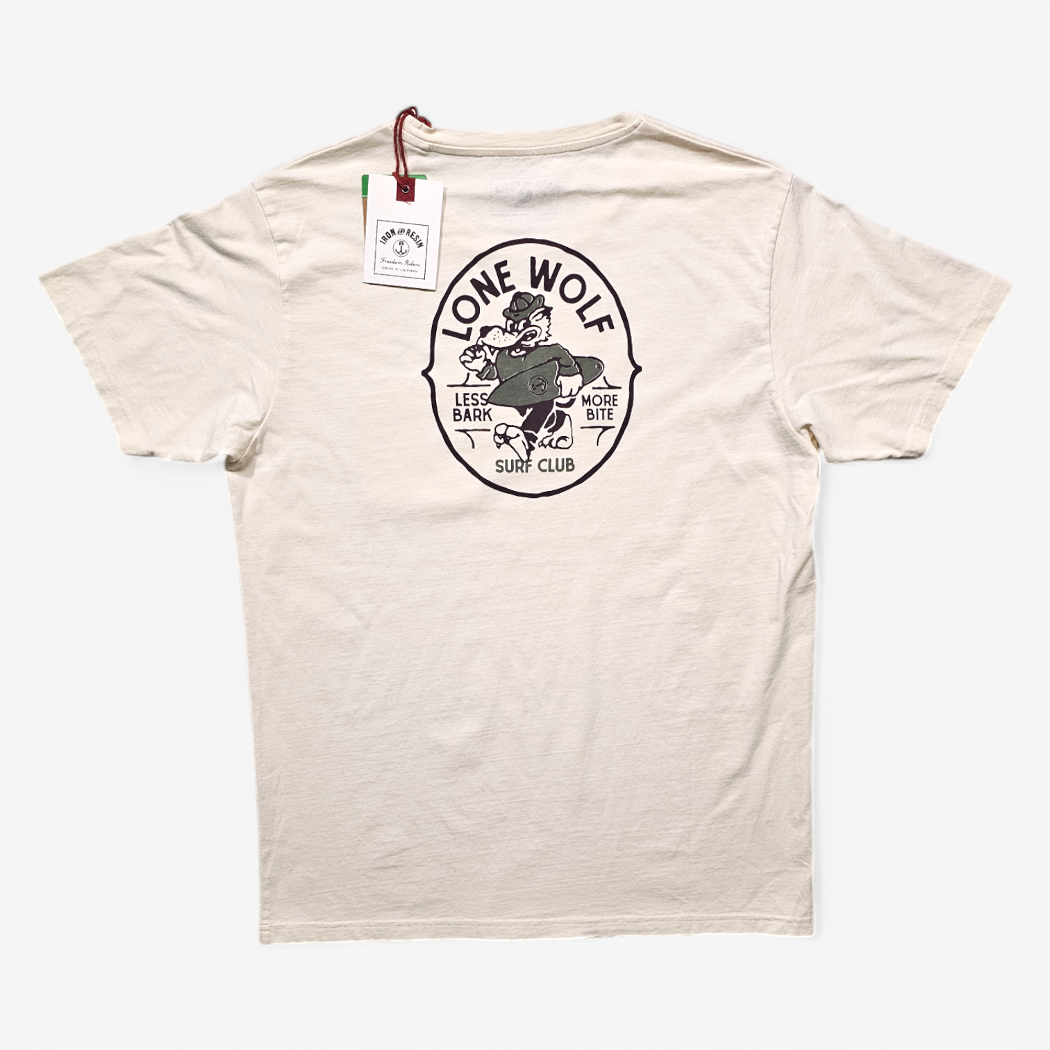 T-shirt Iron & Resin "Lone Wolf Surf Club"