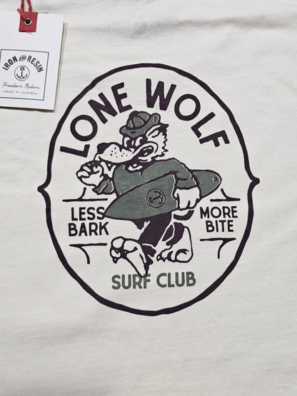 Iron & Resin "Lone Wolf Surf Club" Tee (M)