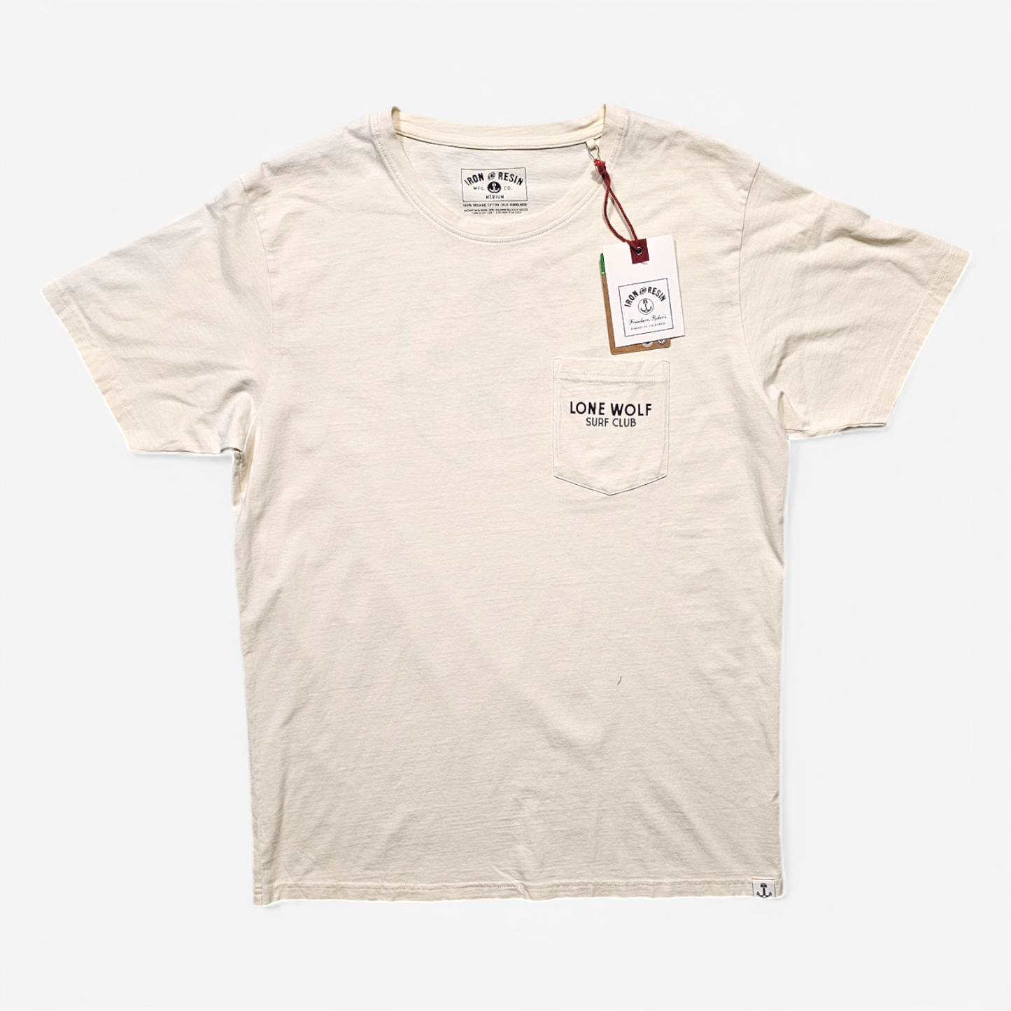 Iron & Resin "Lone Wolf Surf Club" Tee (M)