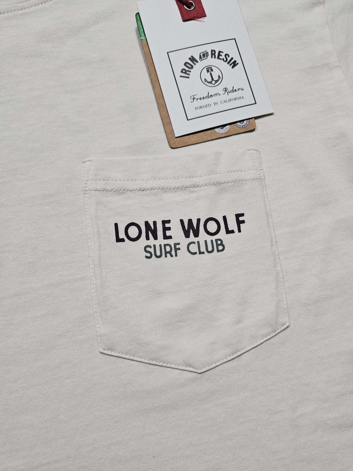 Iron & Resin "Lone Wolf Surf Club" Tee (M)