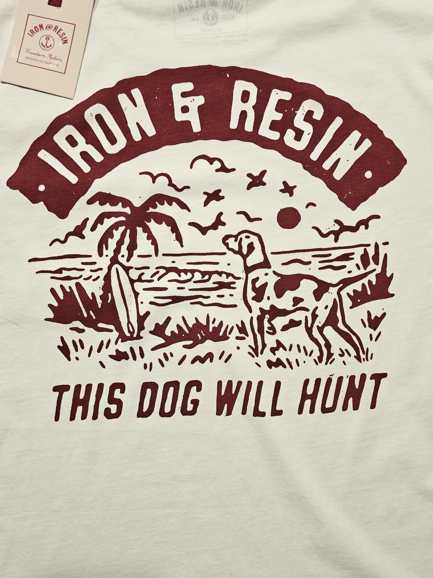 T-shirt Iron & Resin "Dog Hunt" (M)