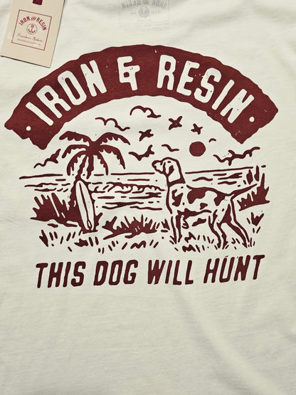 T-shirt Iron & Resin "Dog Hunt" (M)