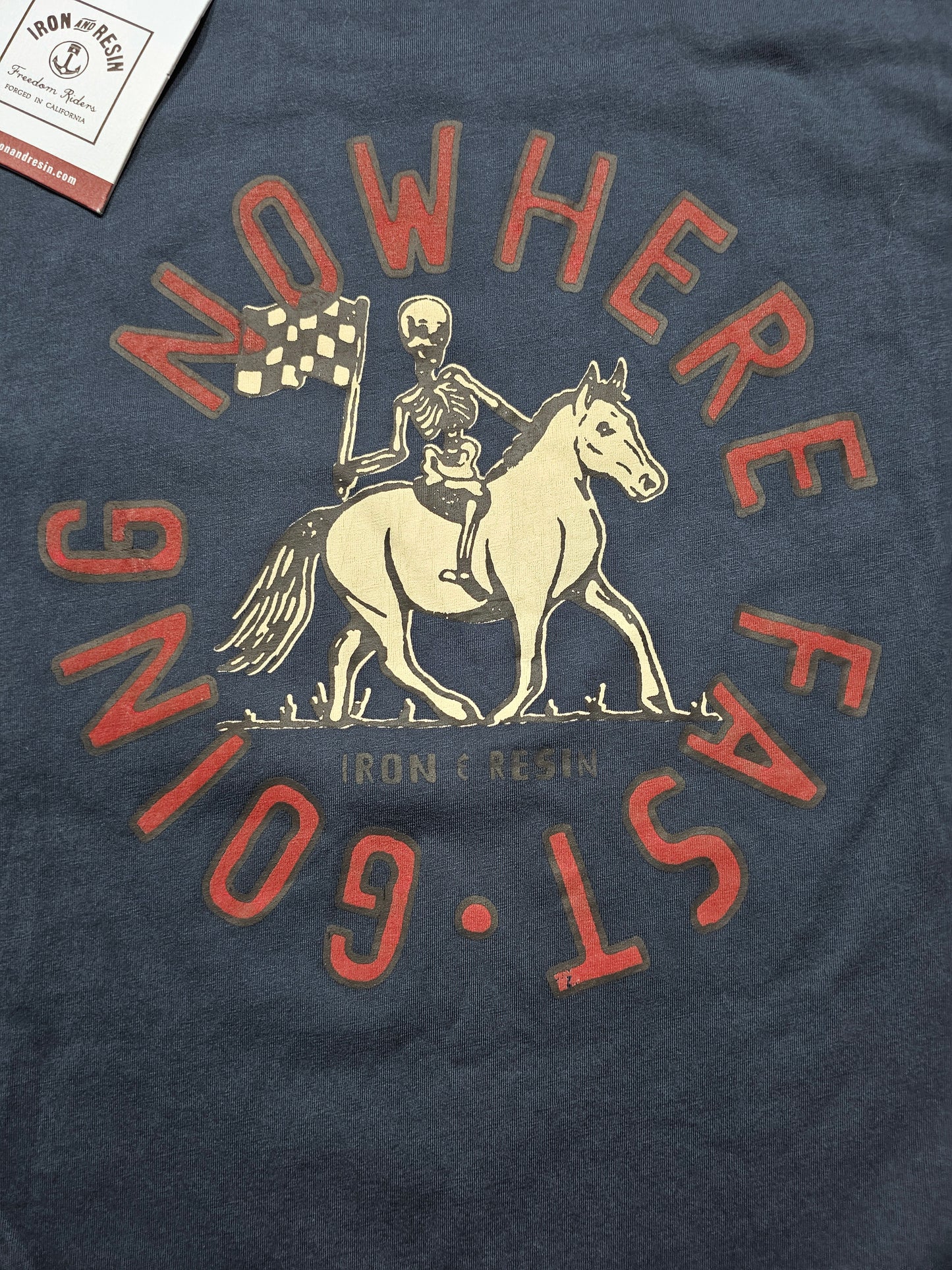 Iron & Resin "Nowhere Fast Going" T-shirt (M)