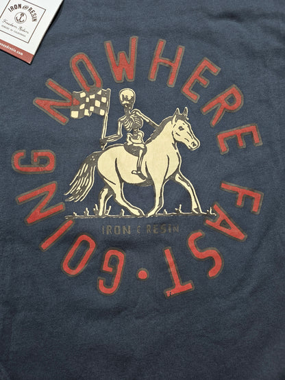 Iron & Resin "Nowhere Fast Going" T-shirt (M)