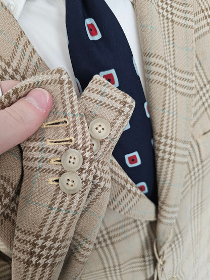 Boglioli K. Jacket Unstructured Silk Vintage Blazer (54)