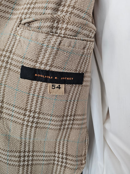 Boglioli K. Jacket Unstructured Silk Vintage Blazer (54)