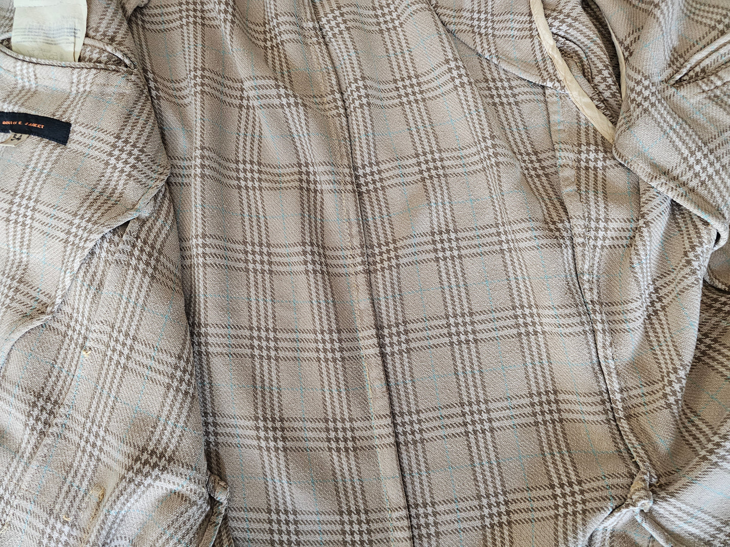 Boglioli K. Jacket Unstructured Silk Vintage Blazer (54)