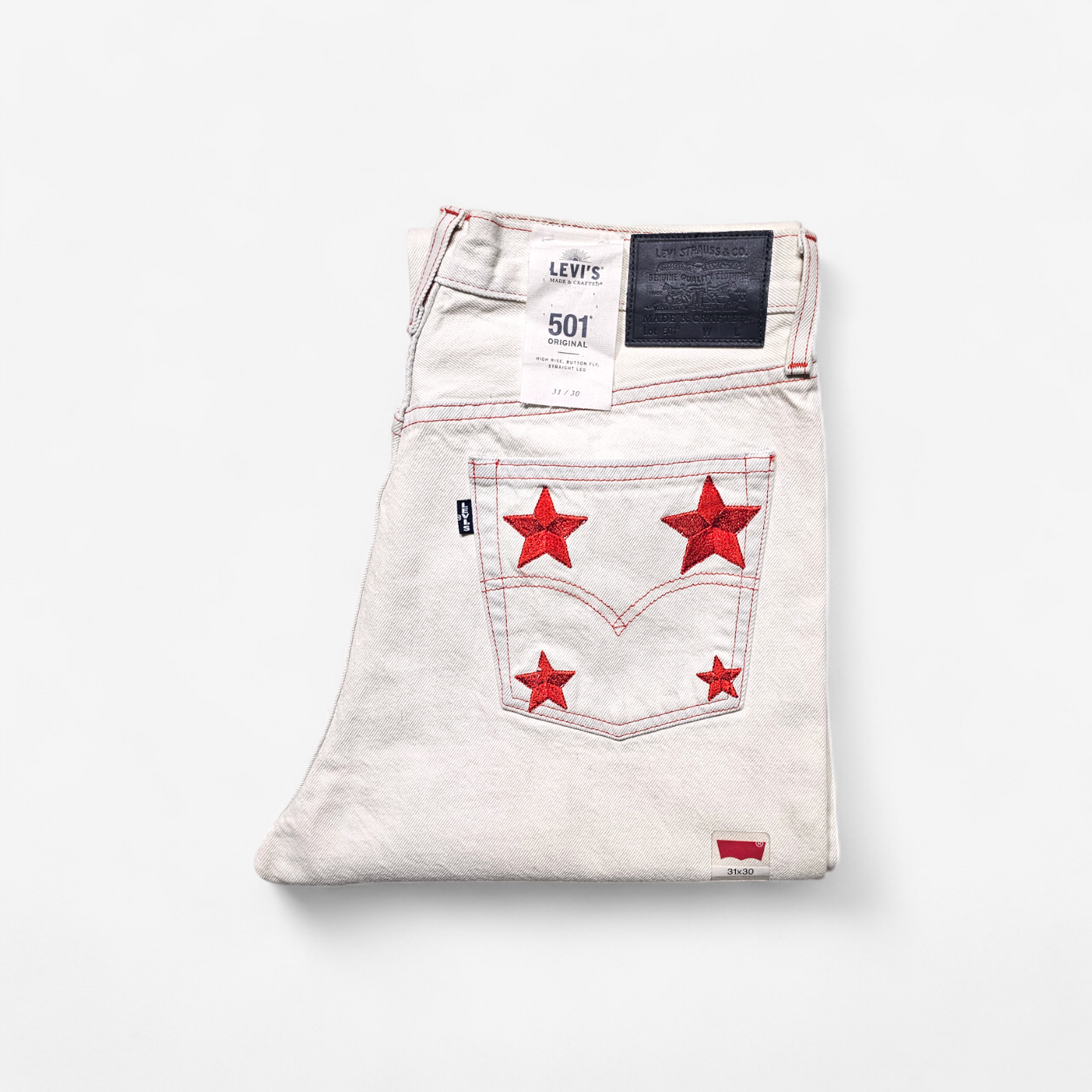 Jean Levi's Made&Crafted 501 Lucky Star - Selvedge Big E
