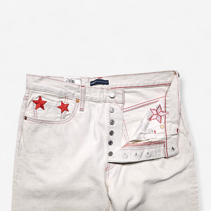 Jean Levi's Made&Crafted 501 Lucky Star - Selvedge Big E (W31L30)