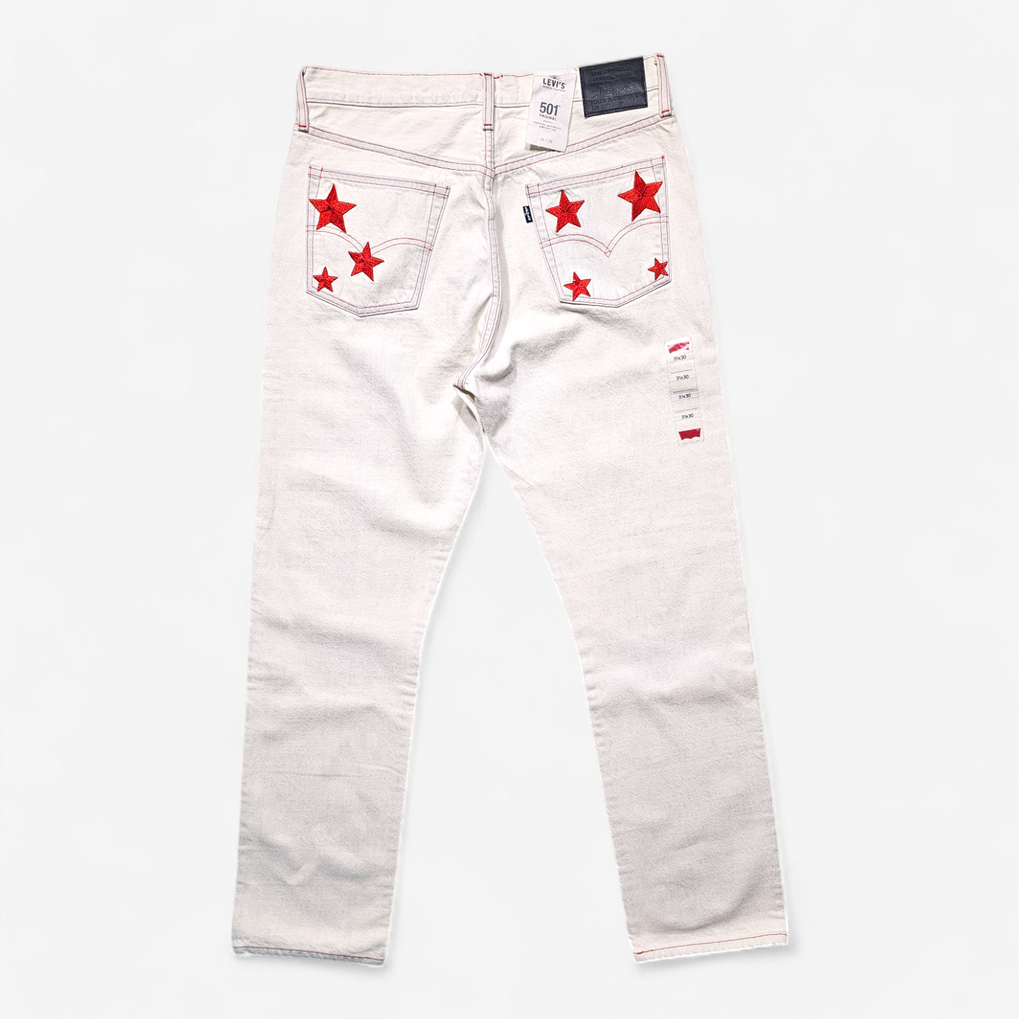 Jean Levi's Made&Crafted 501 Lucky Star - Selvedge Big E (W31L30)