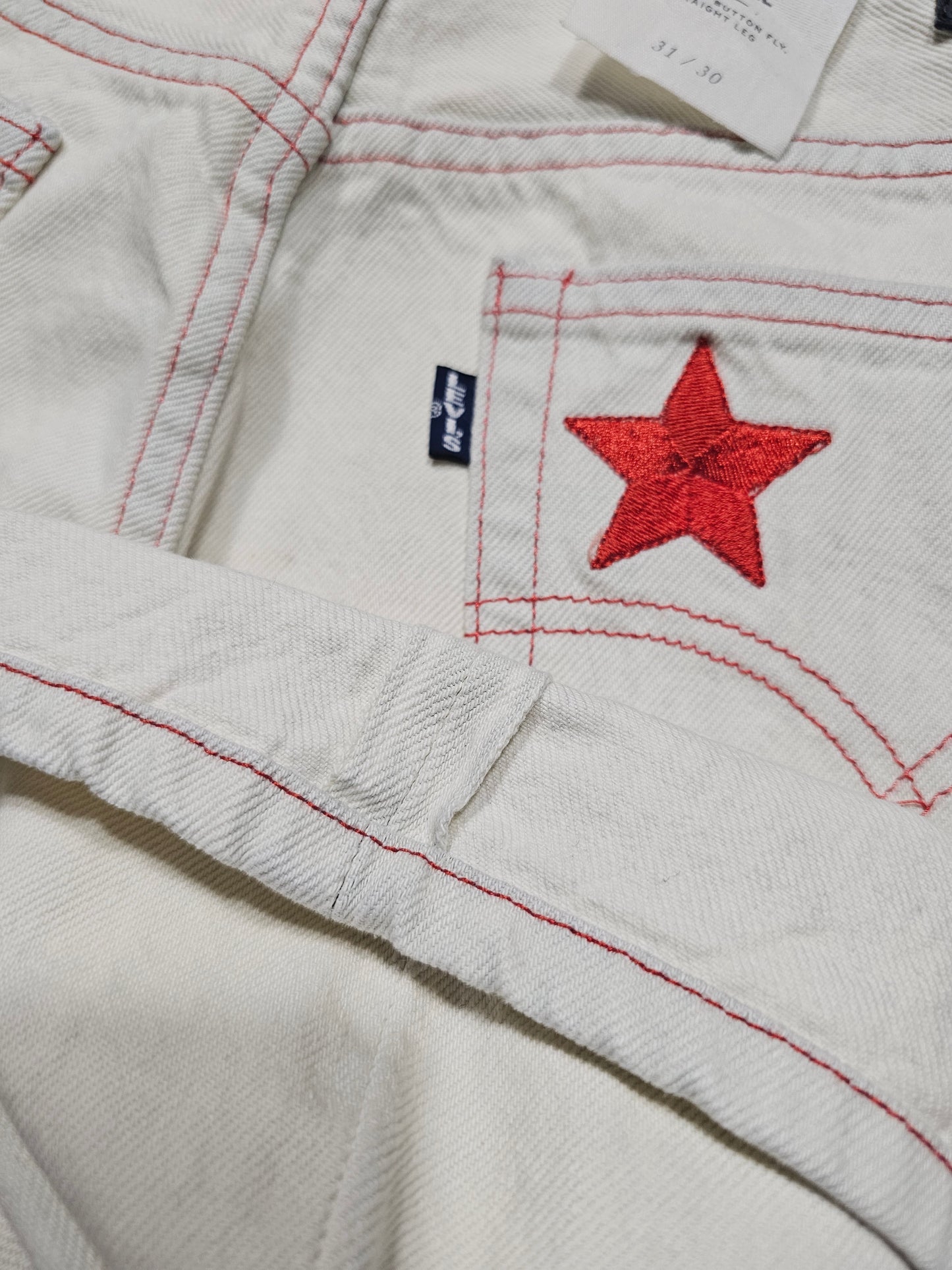 Jean Levi's Made&Crafted 501 Lucky Star - Selvedge Big E (W31L30)