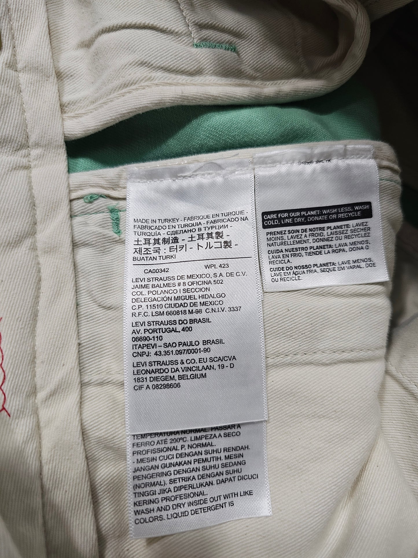 LVC Levi's Vintage Clothing Tab Twills Chino - Big E (W30L32)