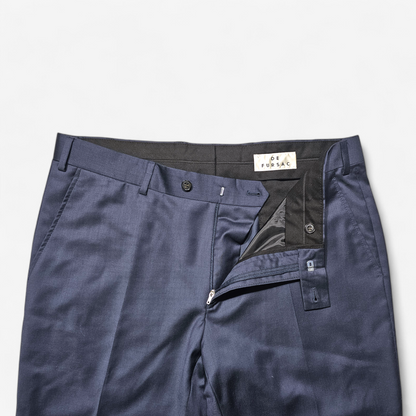 Pantalon Costume De Fursac Marine en Laine (47)