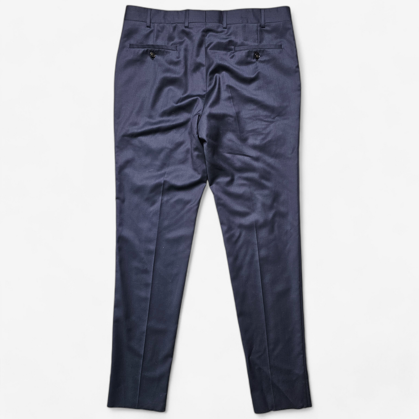 Pantalon Costume De Fursac Marine en Laine (47)