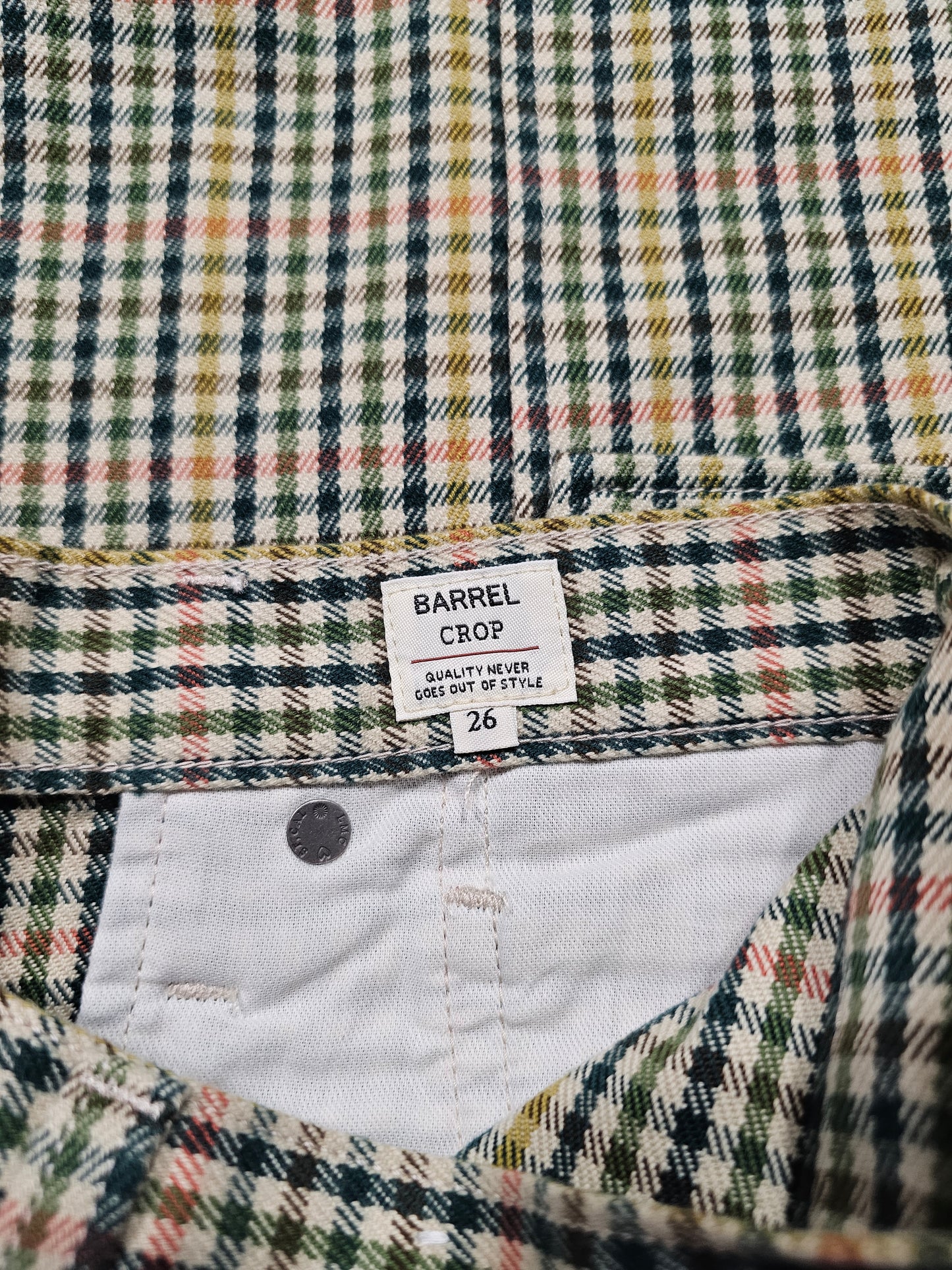 Jean Levi's Made&Crafted Barrel Crop - Big E (W26)