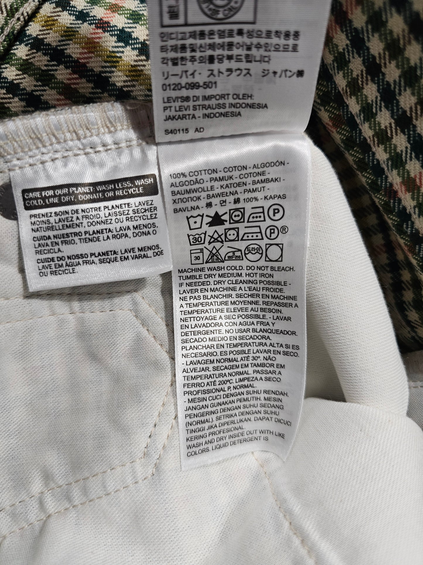 Jean Levi's Made&Crafted Barrel Crop - Big E (W26)