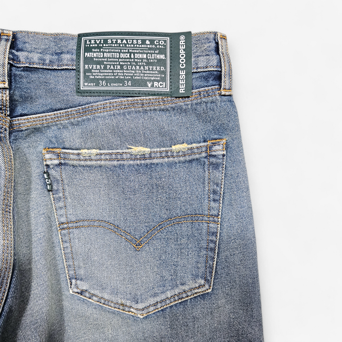 Levi's x Reese Cooper Straight Denim Jeans (W36L34)