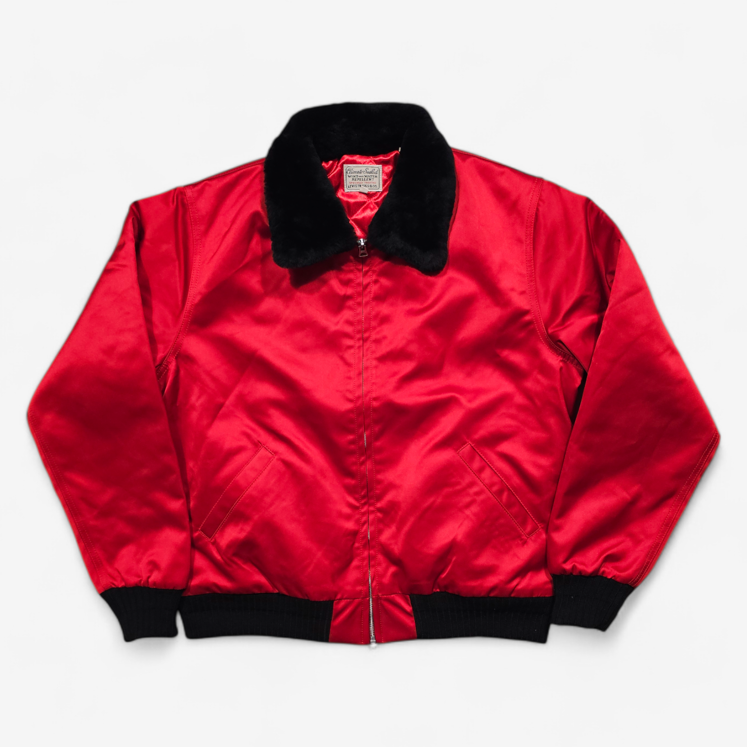 LVC Levi's Vintage Clothing Climate Seal Jacket Satin Bomber