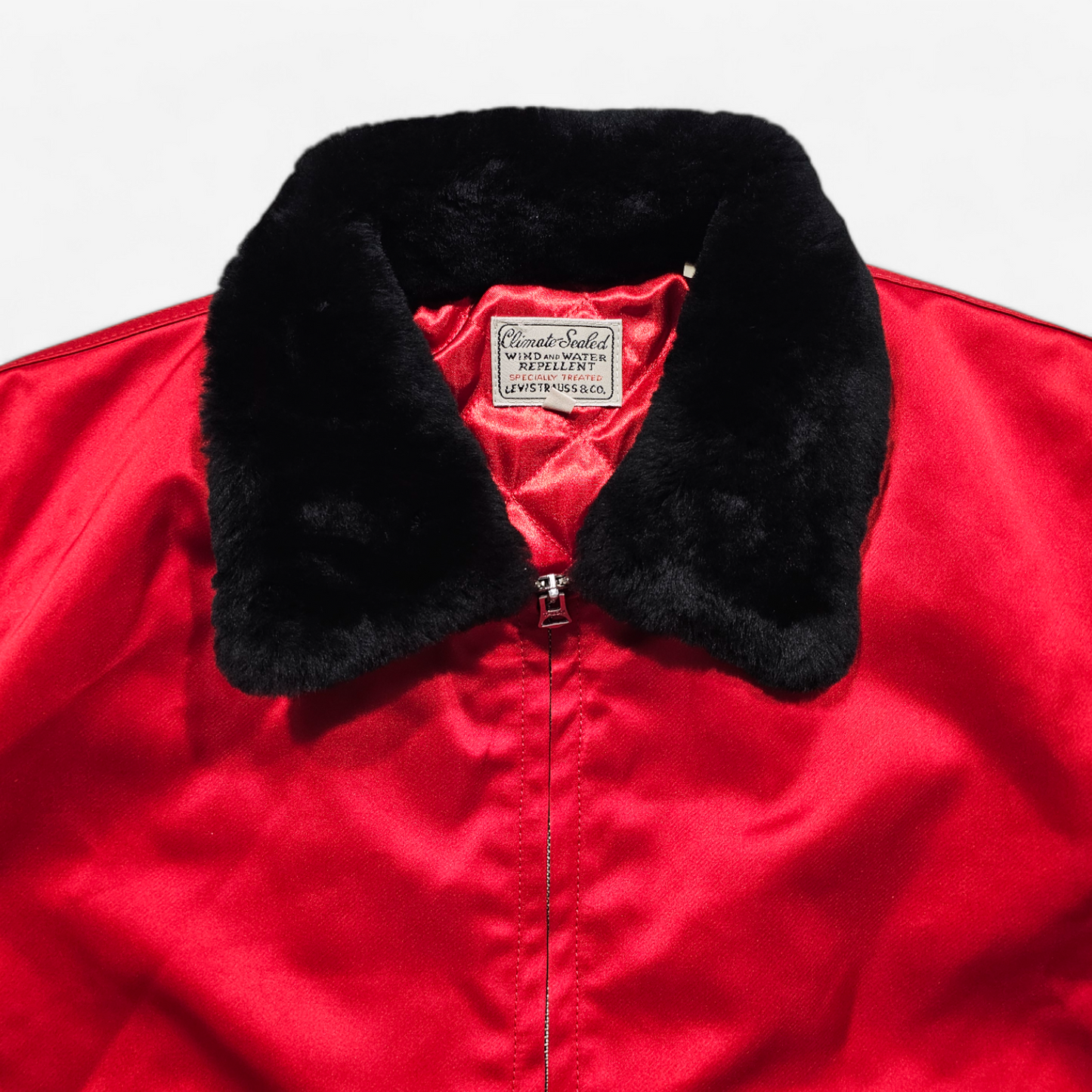 LVC Levi's Vintage Clothing Climate Seal Jacket Satin Bomber (M)