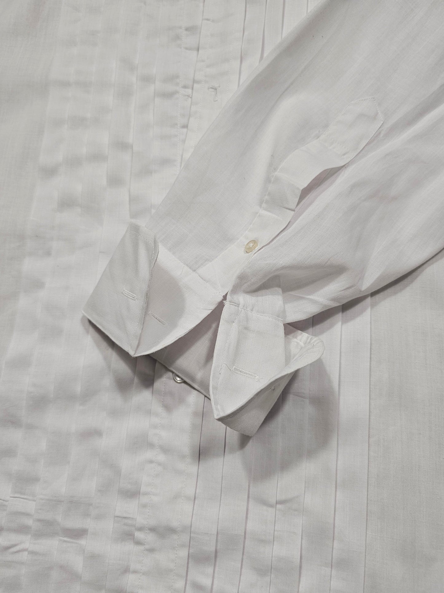 Chemise Tuxedo Vintage 70's Brooks Brothers Makers - Made in USA (15.5 - 34)