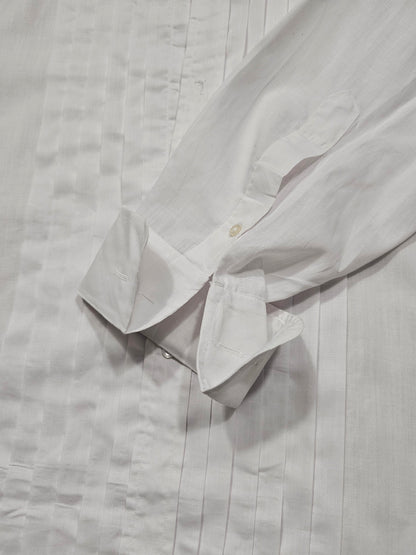 Chemise Tuxedo Vintage 70's Brooks Brothers Makers - Made in USA (15.5 - 34)
