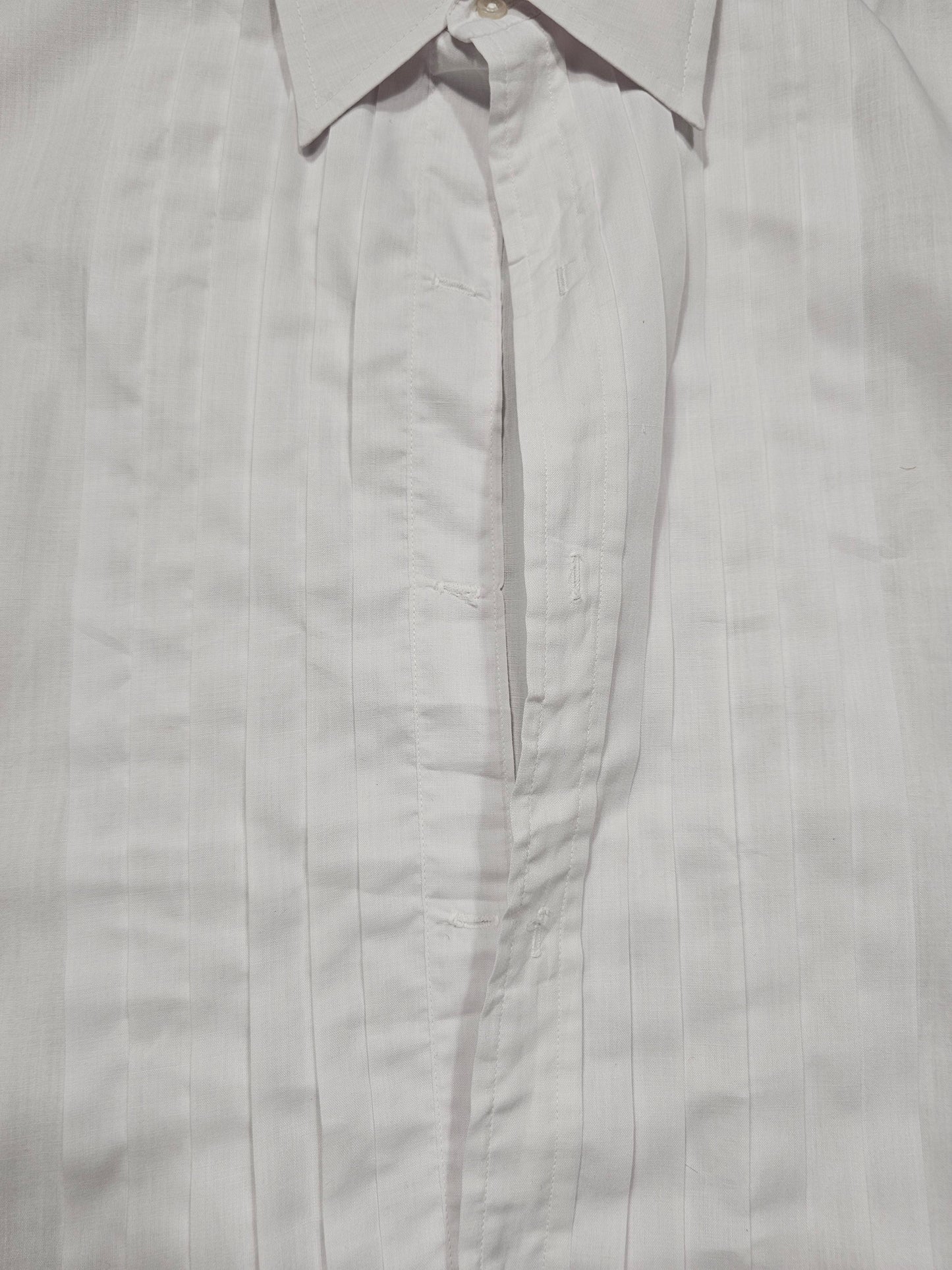 Chemise Tuxedo Vintage 70's Brooks Brothers Makers - Made in USA (15.5 - 34)