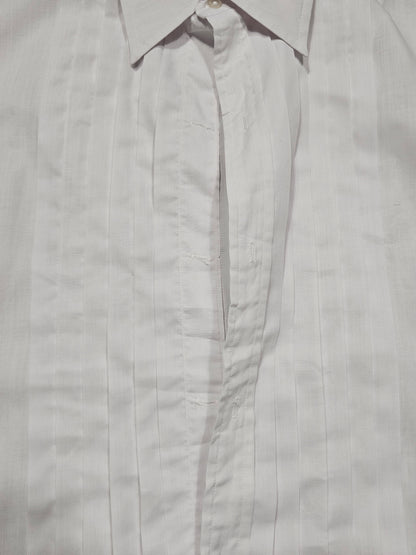 Chemise Tuxedo Vintage 70's Brooks Brothers Makers - Made in USA (15.5 - 34)