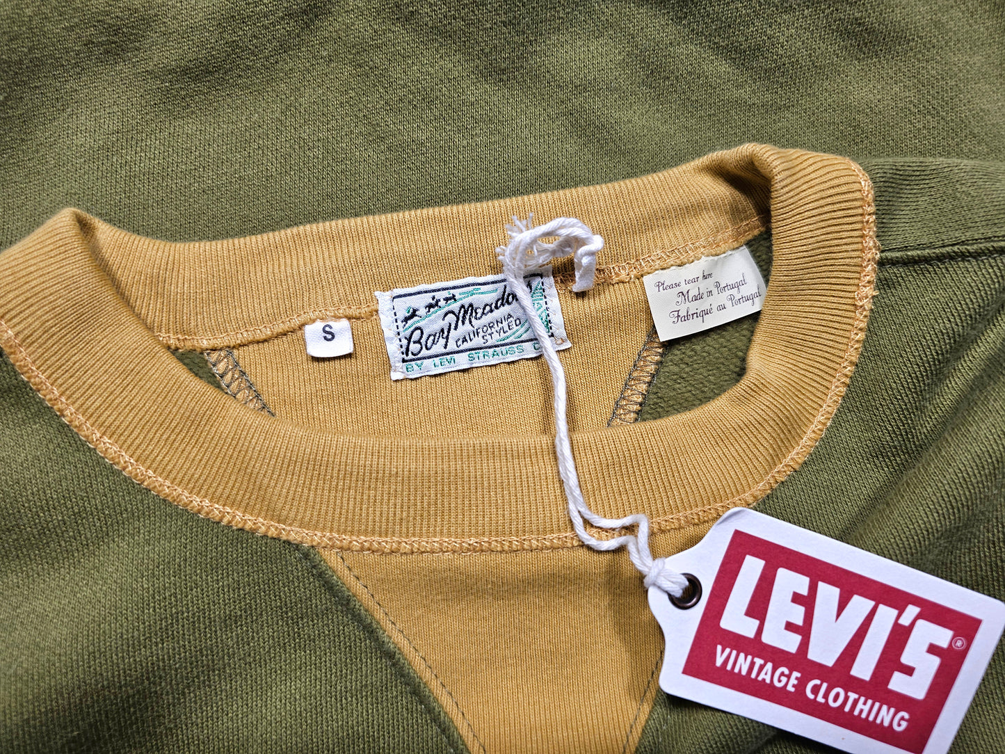 Sweat LVC Levi's Vintage Clothing Bay Meadows Two-Tone (S)