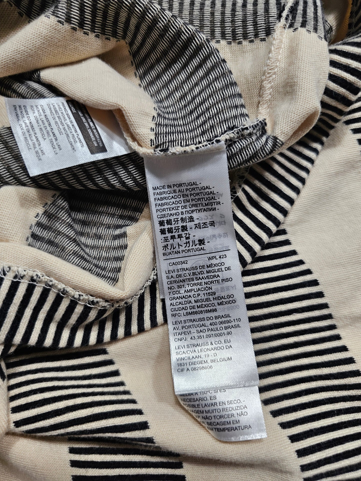 LVC Levi's Vintage Clothing 1960s Jacquard Tee (S)