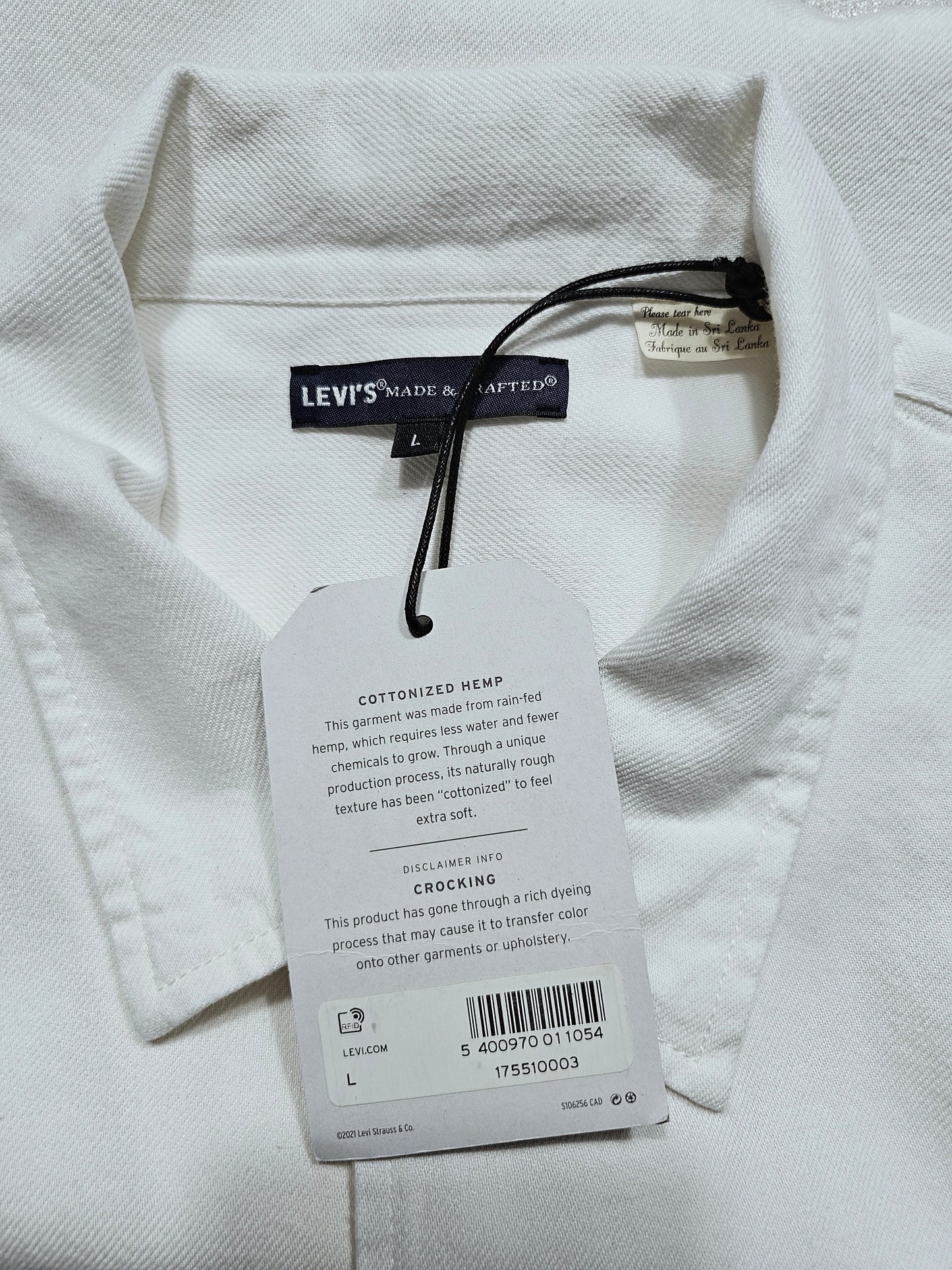 Chemise Levi's Made & Crafted Relaxed Camp Shirt (L)