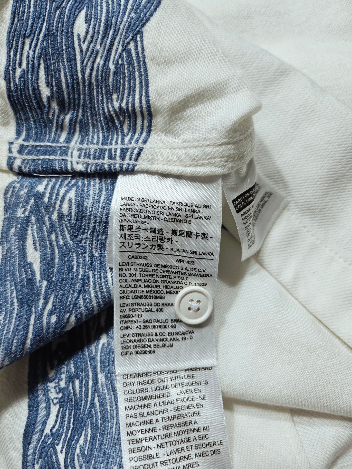 Chemise Levi's Made & Crafted Relaxed Camp Shirt (L)