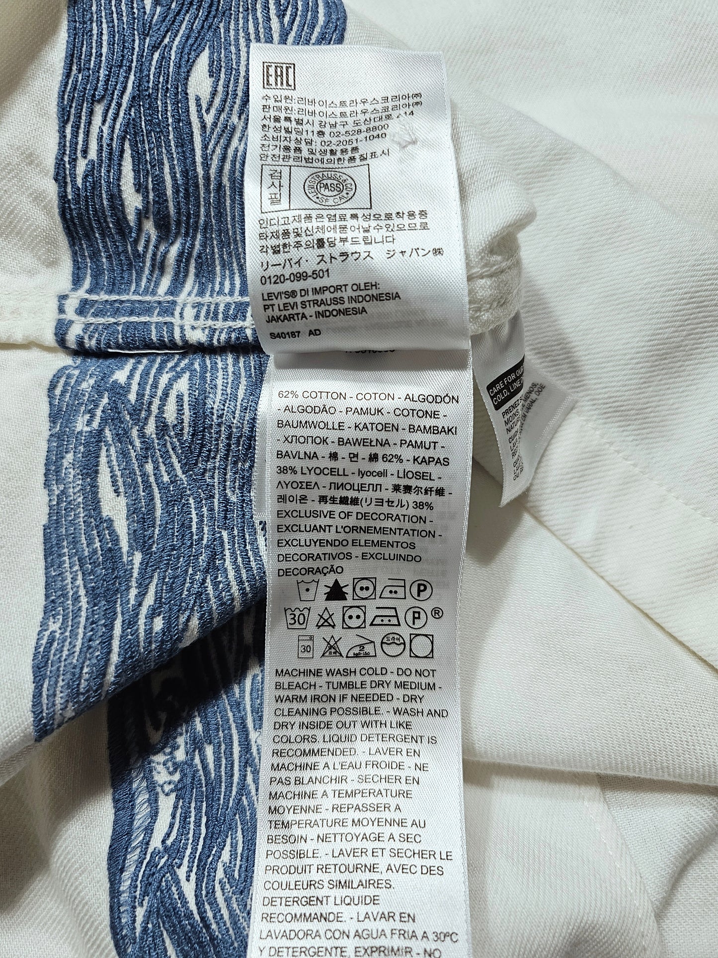 Chemise Levi's Made & Crafted Relaxed Camp Shirt (L)