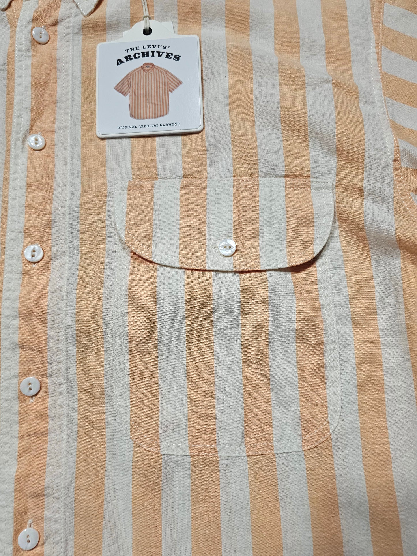 Chemise LVC Levi's Vintage Clothing 1980s Diamond Shirt (S)