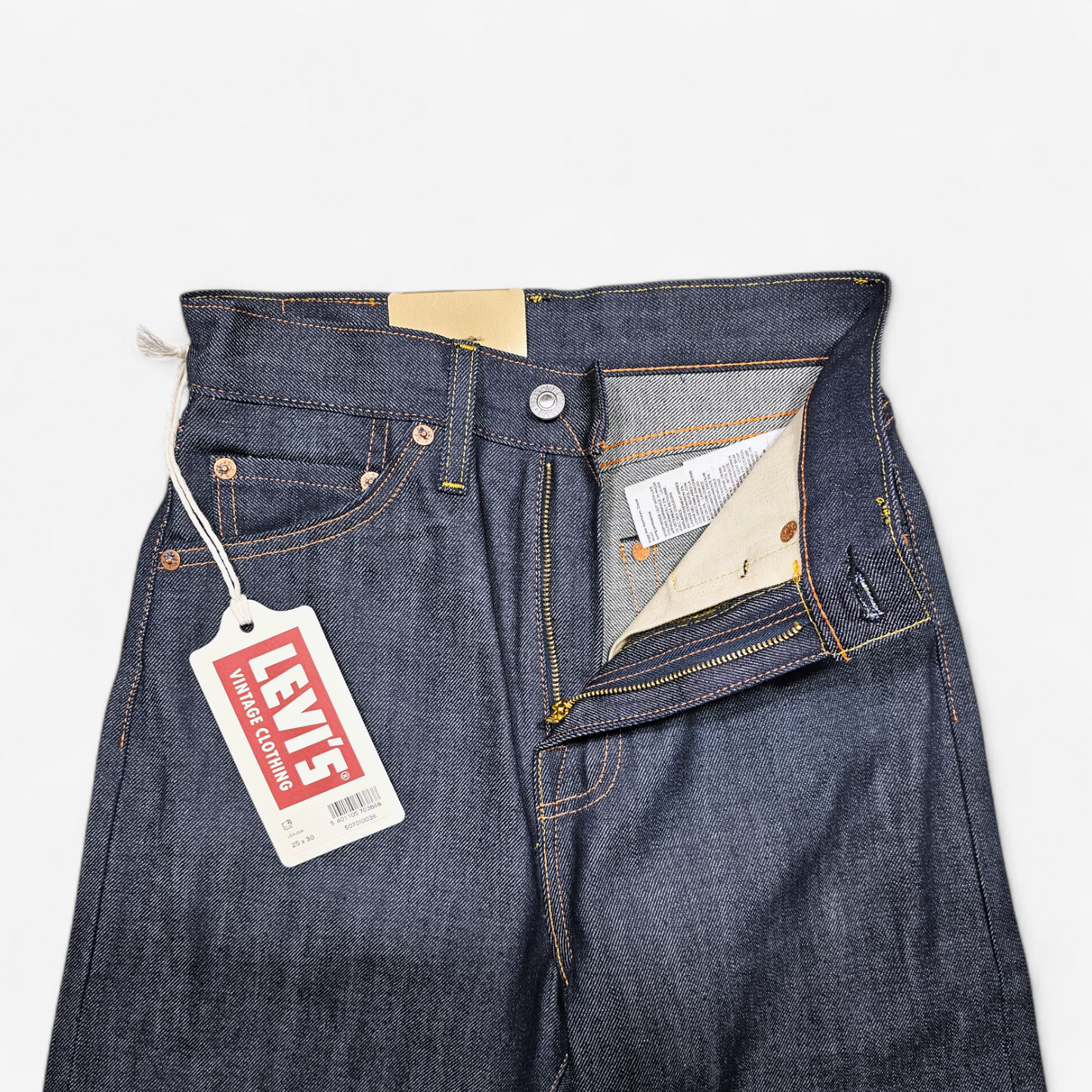 Jean LVC Levi's Vintage Clothing 701 1950s Made in Japan - Big E Selvedge (W24L30, W25L30, W27L30, W27L32)