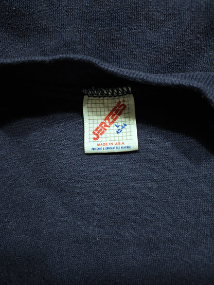 Crewneck Raglan Vintage 90's Police Law Enforcement - Made in USA (M)