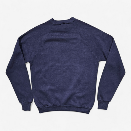 Crewneck Raglan Vintage 90's Police Law Enforcement - Made in USA (M)