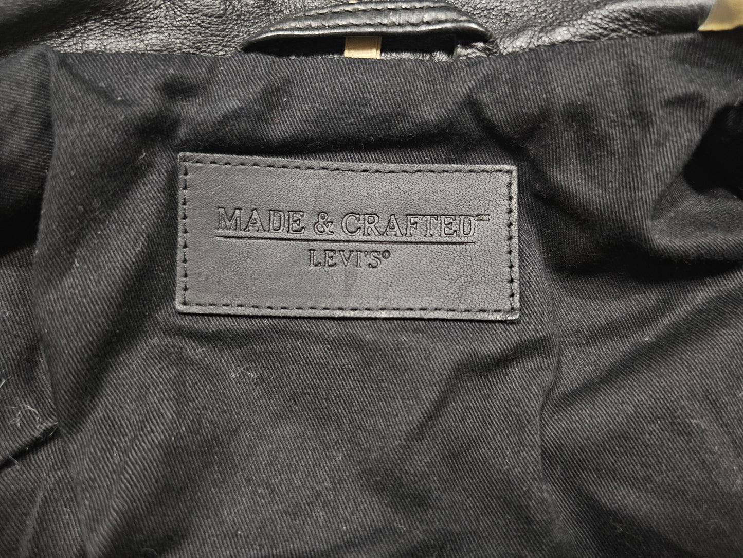 Levi's Made&Crafted Leather Perfecto (S)