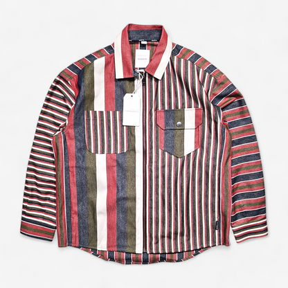 Napapijri x Martine Rose Striped Overshirt Jacket