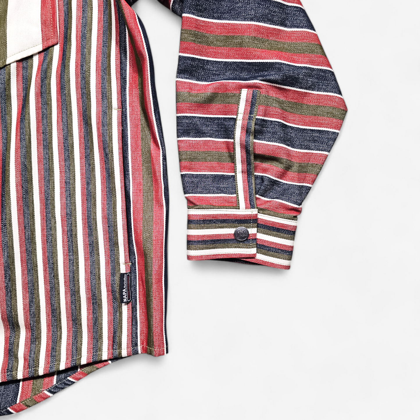 Napapijri x Martine Rose Striped Overshirt Jacket (M)