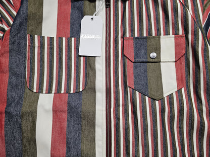 Napapijri x Martine Rose Striped Overshirt Jacket (M)