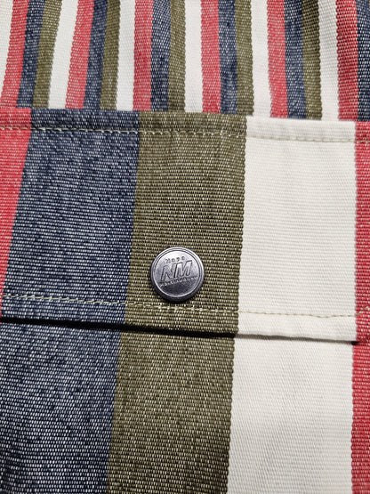 Napapijri x Martine Rose Striped Overshirt Jacket (M)