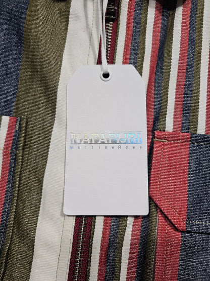 Napapijri x Martine Rose Striped Overshirt Jacket (M)