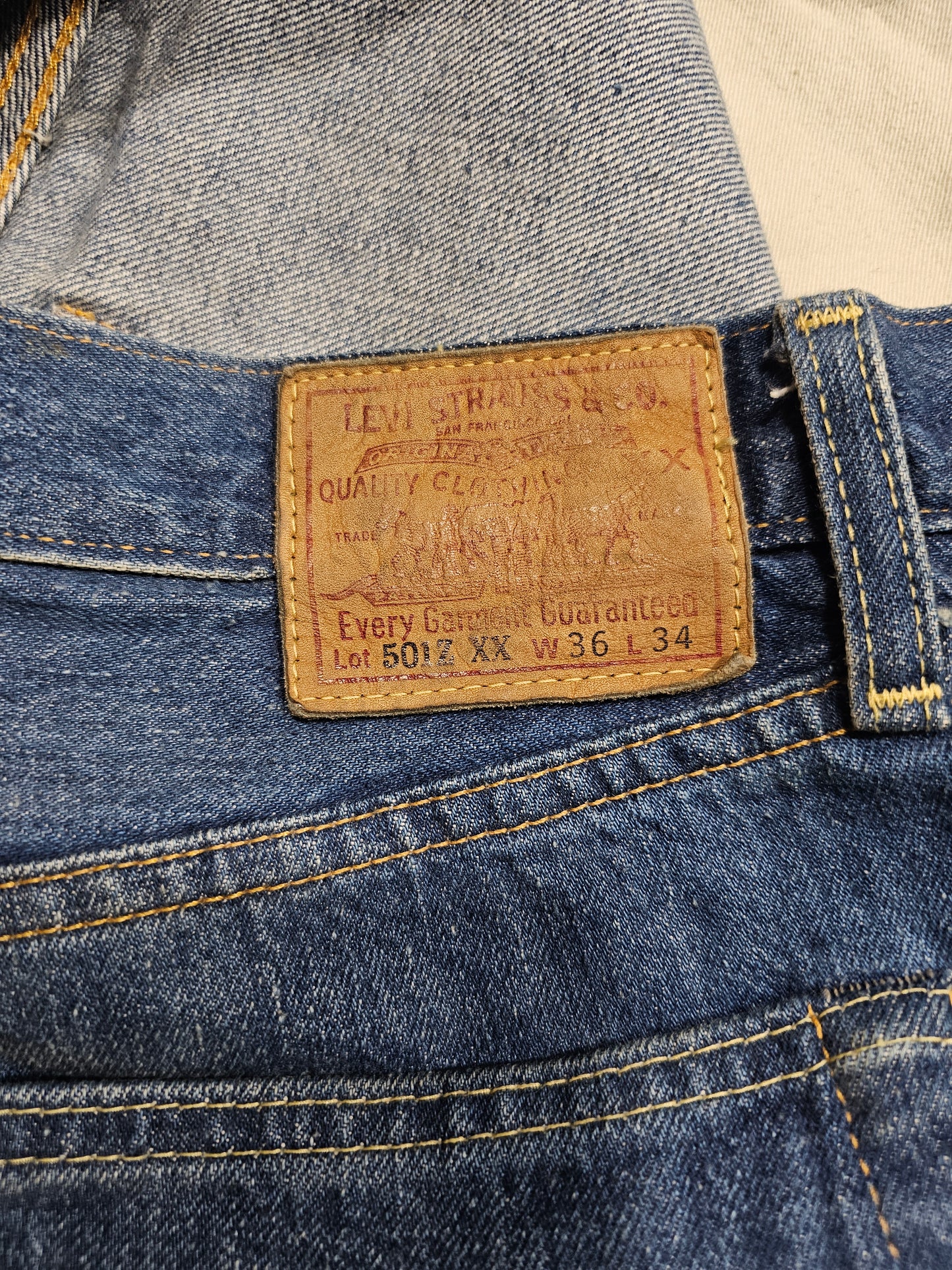 LVC Levi's Vintage Clothing 501 1954 Jeans - Selvedge Big E (W36L34)