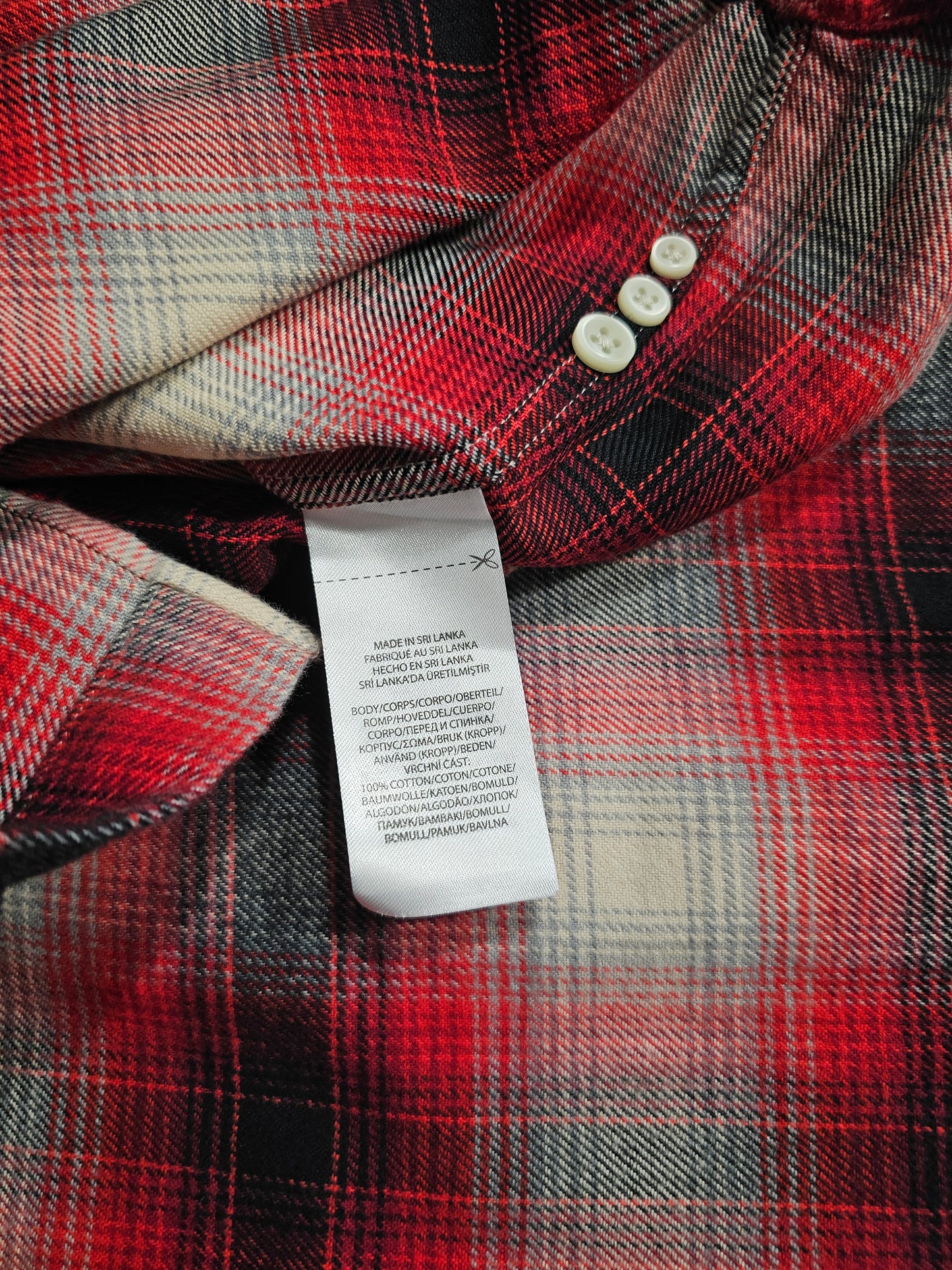 Chemise Ralph Lauren Flanelle (M)