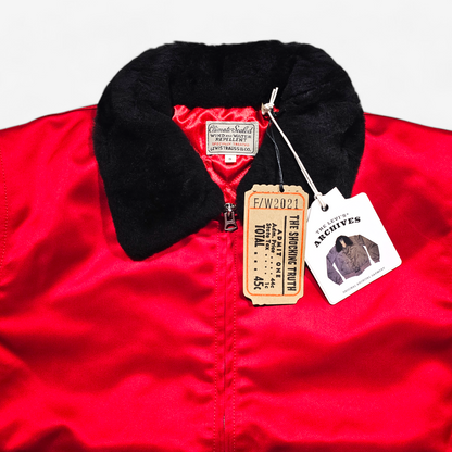 LVC Levi's Vintage Clothing Climate Seal Jacket Satin Bomber (S)